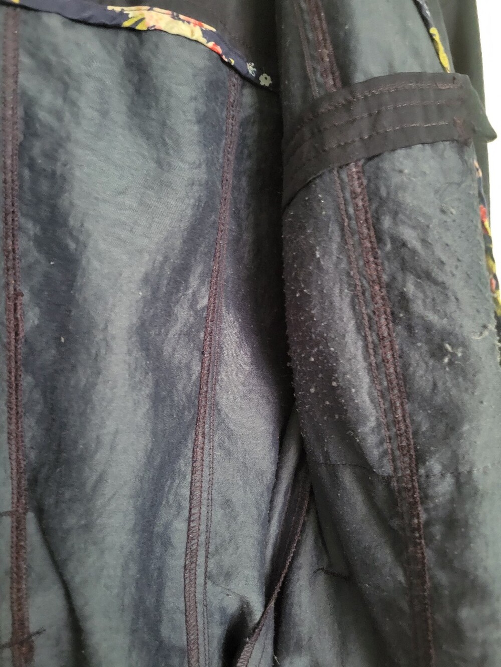 Anthropologie × Hei Hei Belted Anorak Utility Jacket Navy Blue Lightweight XS - Picture 10 of 12